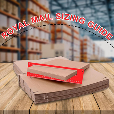 Royal Mail Postage Size Guide Ruler PPI Letter Size Guide Ruler, Post ...