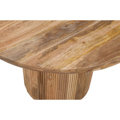 Royal Natural Solid Wood Round Dining Table