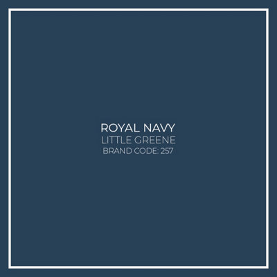 Royal Navy Toughened Glass Kitchen Splashback - 600mm x 600mm