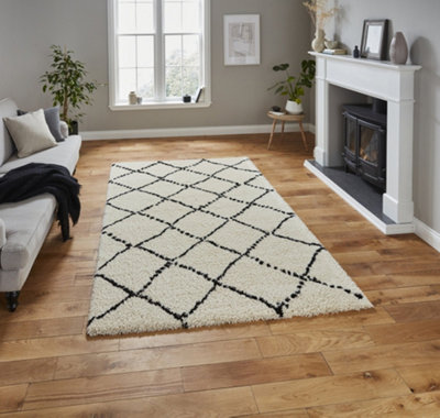 Royal Nomadic 5413 Ivory/Black Rug 160 x 230