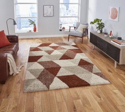 Royal Nomadic 7611 Beige/Rust Rug - 160 x 220