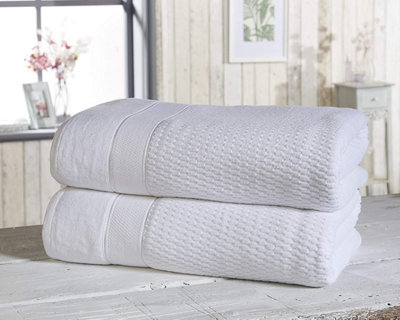 Royal Velvet 2 Piece Bath Towel Bale White Price Comparisons | Compare The Build