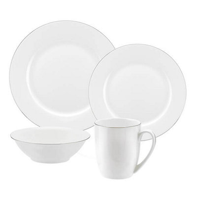 Royal Worcester Serendipity Platinum 16 Piece Set