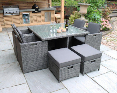 Royalcraft Paris 8 Seater Cube Set