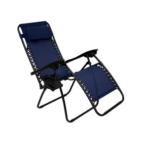 Royalcraft Zero Gravity Relaxer - H111.5 x W65 x L70 cm - Blue