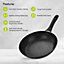 Royalford 26Cm Smart Fry Pan with Durable Granite Coating, Forged Aluminium Non-Stick Frying Pan Induction Hob Egg Omelet Pan