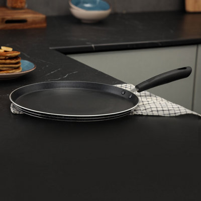 Royalford 28cm Pancake Pan Dosa Tawa Non-Stick Induction Crepe Griddle ...