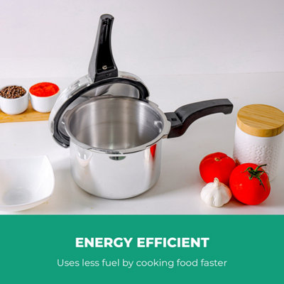 Royalford 5L Aluminium Pressure Cooker Induction Base