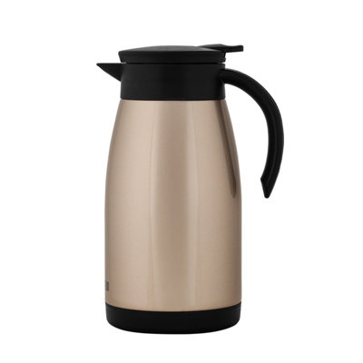 Royalford Coffee Pot 1000ML/33.5oZ Stainless Steel Thermal Airpot Flask