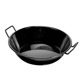 Royalford Enamel Frying Pan Wok with Handles 28 cm