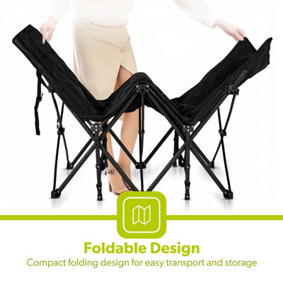 Royalford Folding Camping Beds for Adults, Heavy Duty Portable Bed