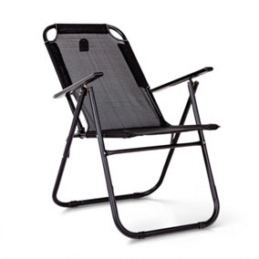 Royalford Folding Camping Chairs for Adults, Comfortable & Portable Folding Garden Chairs Heavy Duty for Outdoors, Fishing, Garden