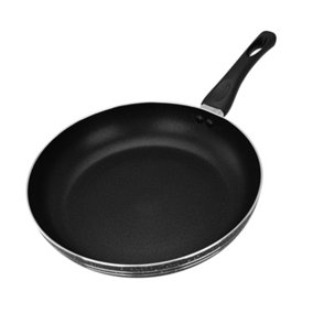 Royalford Fry Pan, 26 Cm Aluminium Non-Stick Frying Pan Induction Hob Egg Omelet Pan Saute Pan with 3-Layer