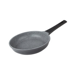 Royalford Frying Pan with Durable Marble Coating, 24CM  Die-Cast Aluminium Skillet