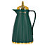 Royalford Glass Vacuum Flask Tea Carafe 1L Airport Jug, Green