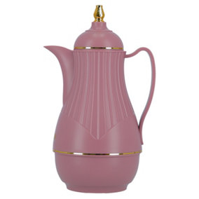 Royalford Glass Vacuum Flask Tea Carafe Jug 1000ML Insulated Carafe