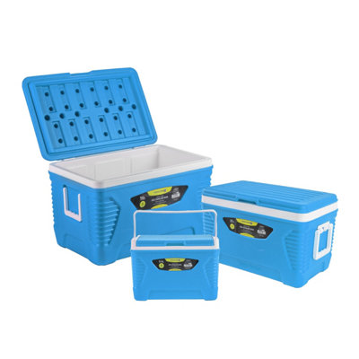 ROYALFORD Ice Cooler Box Set of 5L, 25L, & 50L Boxes Camping Picnic ...