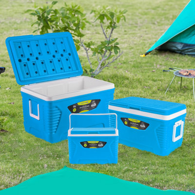 ROYALFORD Ice Cooler Box Set of 5L, 25L, & 50L Boxes Camping Picnic ...