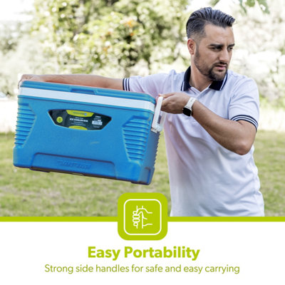 ROYALFORD Ice Cooler Box Set of 5L, 25L, & 50L Boxes Camping Picnic ...