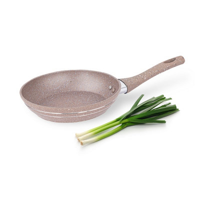 Royalford Smart Fry Pan with Durable Granite Coating, 20X4 CM Forged ...