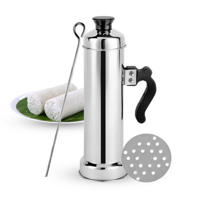 Royalford Stainless Steel Puttu Maker South Indian Puttu Kutti Kodam Steamer Pot