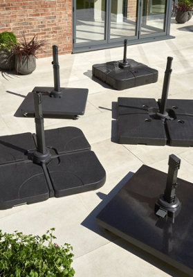 Royce 90kg Plastic Covered Concrete Base with Wheels
