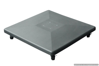 Royce 90kg Plastic Covered Concrete Base with Wheels - 3