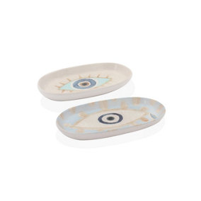 Rozi Amulet Collection Oval Platters, Set of 2