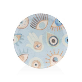 Rozi Amulet Collection Round Serving Platter
