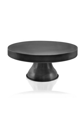 Rozi Black Cake Stand 15 cm (H) x 33 cm (Dia)