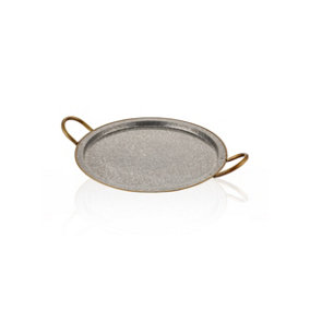 Rozi Galvin Collection Round Serving Tray (51 x 40 cm)