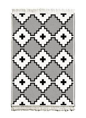 Rozi Karo Collection Kilim Rug (Double-Sided)