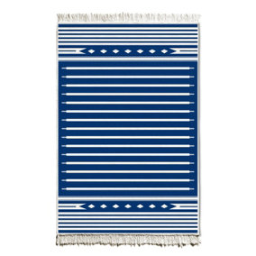 Rozi Linea Collection Kilim Rug - Double Sided (180 x 120 cm)