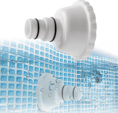 RP/RX Skimmer Vacuum Adapter Compatible with Summer Waves Pool Vacuum ...