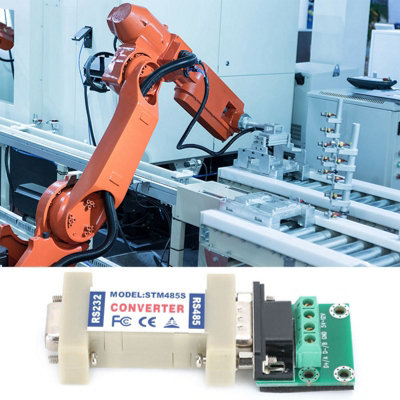 RS232 to RS485 Serial Converter Adapter for Data Communication and Networking Supplies