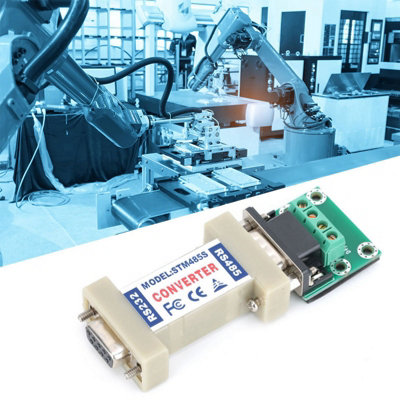 RS232 to RS485 Serial Converter Adapter for Data Communication and Networking Supplies
