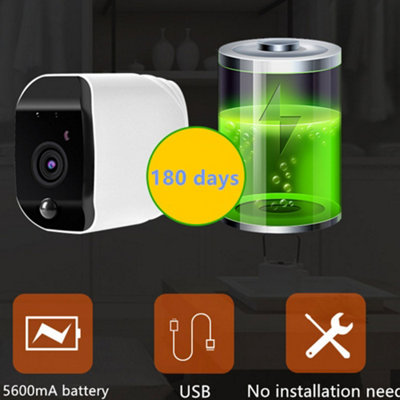 RSL True Wireless 180-day power free IP camera 1080P HD