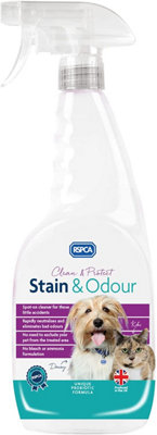 RSPCA Pet Stain and Odour Remover Wee Away 750ml DIY at B Q