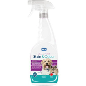 RSPCA Pet Stain and Odour Remover Wee Away  750ml
