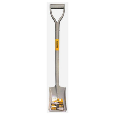 RTRMAX Square Shovel with Metal Handle - 960mm - Heavy Duty Multi ...