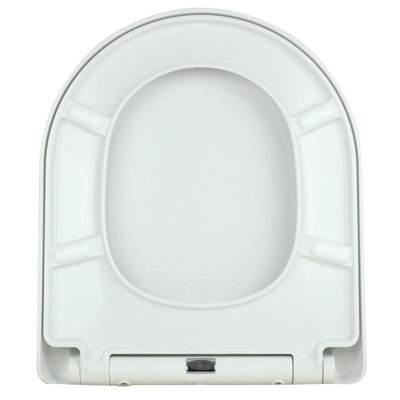 RTS D 360 SHORT White Toilet Seat - 425mm