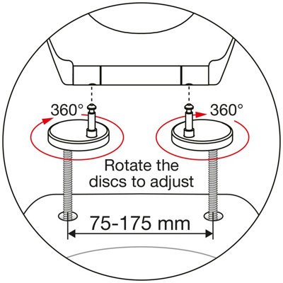 RTS Top Fix Black Soft Close Quick Release Toilet Seat
