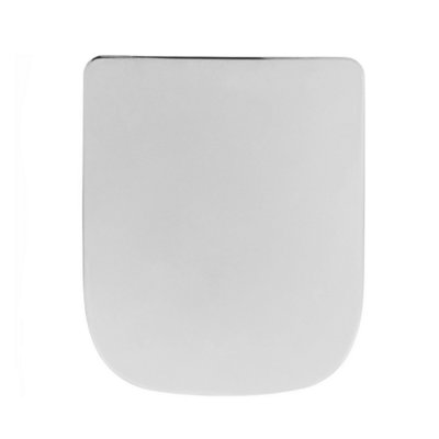 RTS Top Fix V20 Square Soft Close Toilet Seat 356x434mm DIY at B&Q