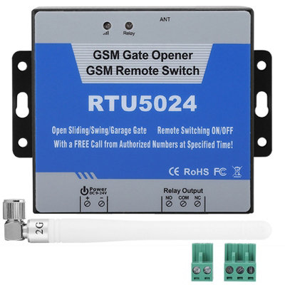 RTU5024 GSM Mobile Phone Access Controller Remote Control Switch SMS Door Control