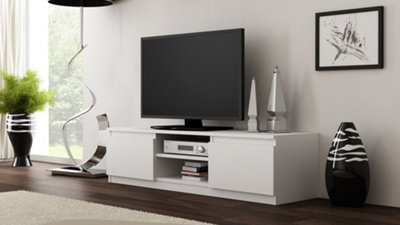 RTV140 TV Cabinet White in Modern Style