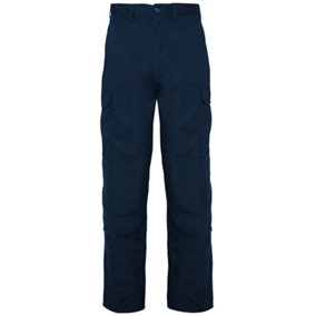 RTXtra Mens Classic Workwear Trousers Navy (3XL - Regular)
