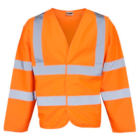 RTY High Visibility Unisex High Vis Motorway Coat