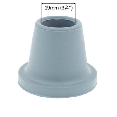 Rubber Bath Stool Feet Shower Chair Tips Ferrules for 19mm Straight ...
