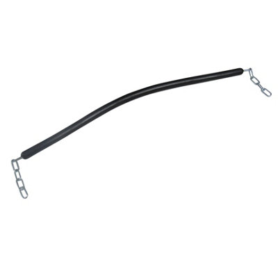 Rubber Coated Stable Stall Chain (Black Plain End Horse Door Guard)