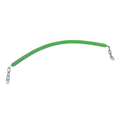 Rubber Coated Stable Stall Chain (Green Plain End Horse Door Guard)